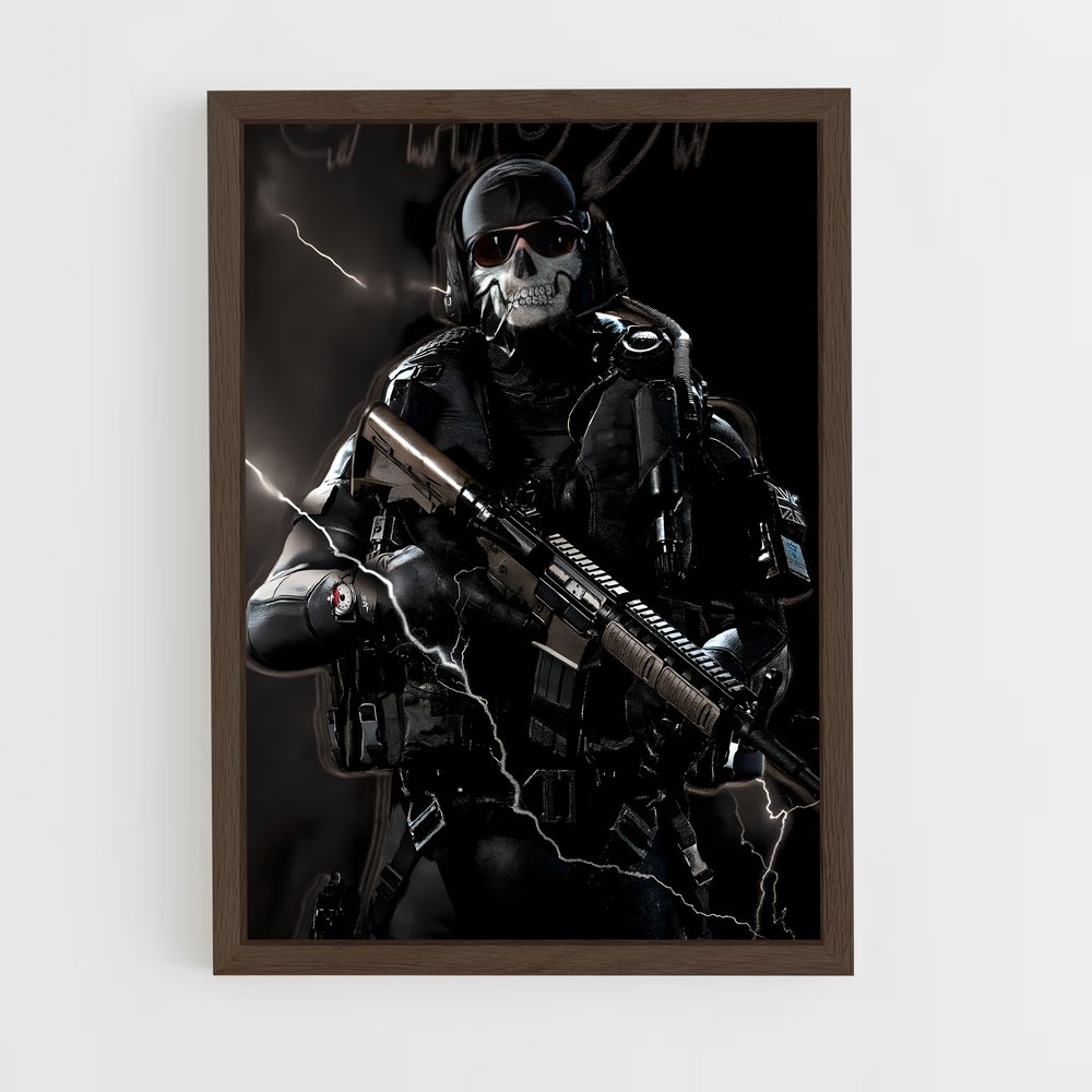 Poster Shadow Operative – affiche Call of Duty (vue 5)